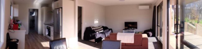 Lounge and kitchen 94C Harbour